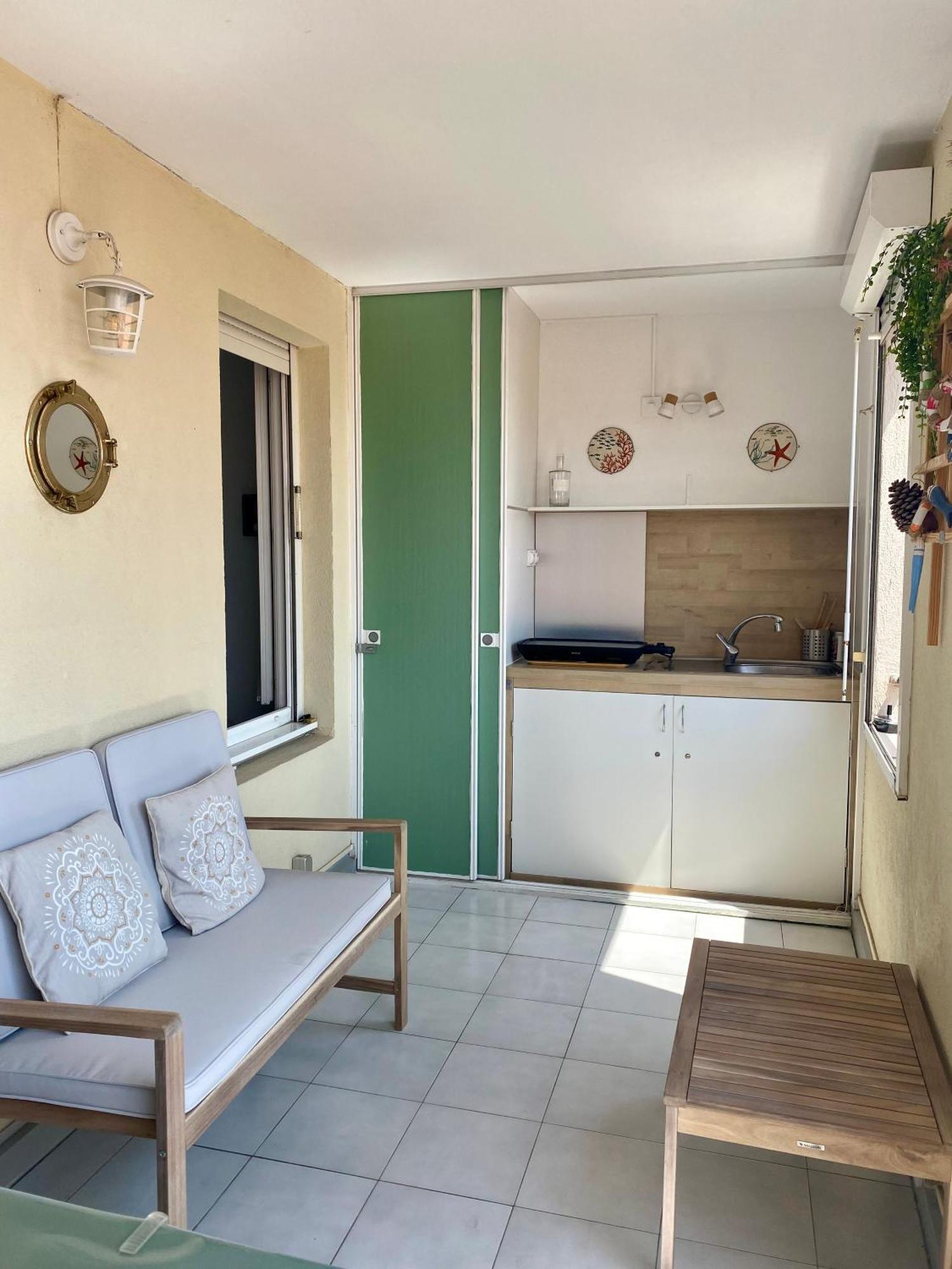 Escale Paisible A Sete, Belle Terrasse Vue Sur Mer Exterior photo